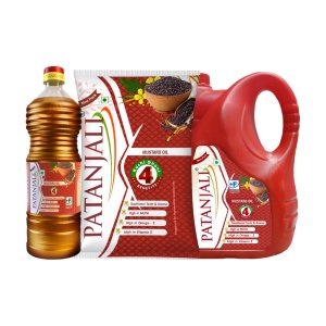 Patanjali: Premium Kachi Ghani Pure Mustard Oil