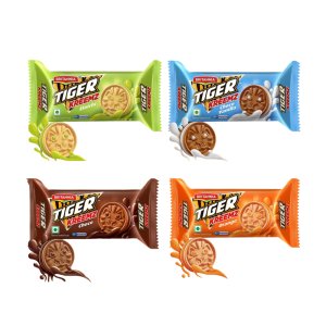 Tiger Kreemz Orange, Chocolate, Choco Vanilla, Elaichi