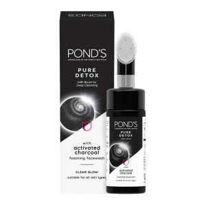 POND'S PURE DETOX FOAMING FACEWASH WITH ACTIVATED CHARCOAL