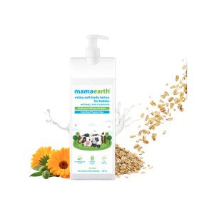 Milky Soft Body Lotion for Babies with Oats, Milk and Calendula