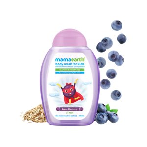 Brave Blueberry Body Wash For Kids with Blueberry and Oat Protein