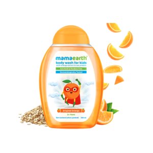 Original Orange Body Wash For Kids with Orange Extract and Oat Protein