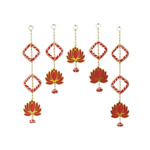 Handmade Lotus Door Wall Hanging |Toran Bandhanwar