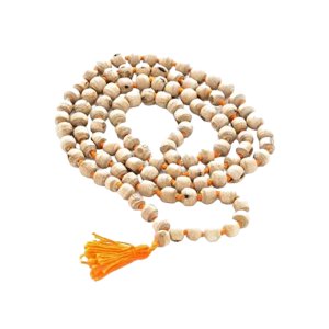 TULSI ROSARY 108 JAPA BEAD PRAYER YOGA HINDU MEDITATION MALA