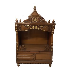 High quality Wooden Pooja Mandir for home